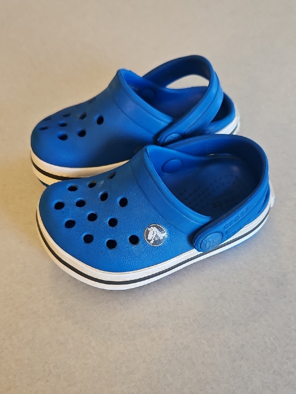 Blue Baby Crocs
